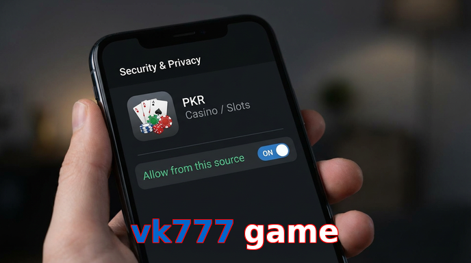 Game list for Vk777 Game apk section