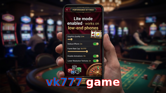 Payment and PKR controls in Vk777 Game