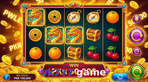 Main screen of Vk777 Game pg page for PK players